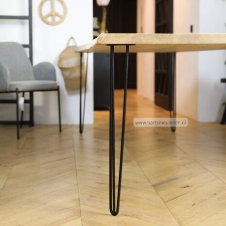boomstamtafel met hairpin tafelpoten (40)