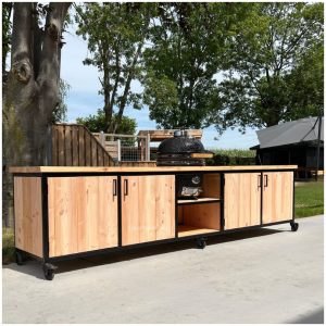 buitenkeuken douglas industrieel xl