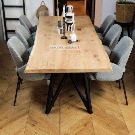 Boomstam eettafel-vlinderpoot(40)