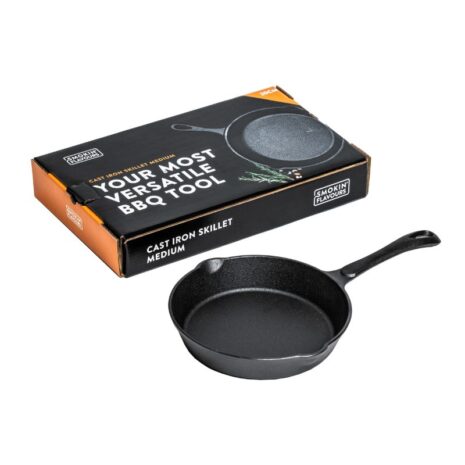 Gietijzeren braadpan 20cm SmokinFlavours Gietijzeren braadpan 20cm - Smokin'Flavours