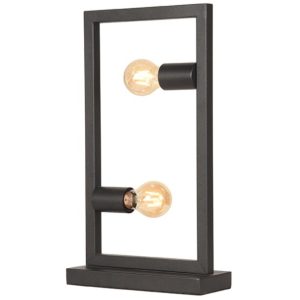 Tafellamp_Quadrato_Zwart_20x10x45_Cm_Perspectief