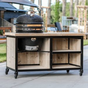 Buitenkeuken met Yakiniku Kamado