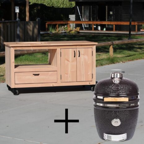 Bovi buitenkeuken met kamado large Yakiniku