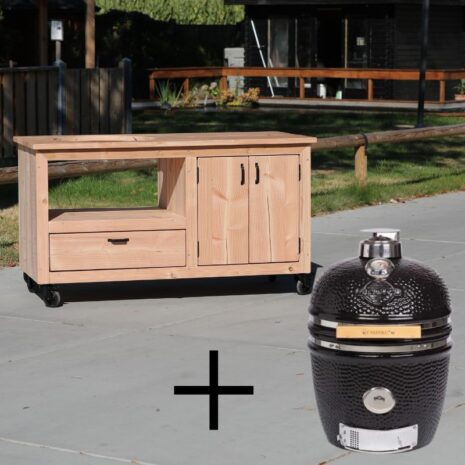 Bovi buitenkeuken met kamado medium Yakiniku Bovi buitenkeuken met kamado medium Yakiniku