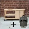 Buitenkeuken met kamado medium Grill Guru voordeelset Buitenkeuken met kamado medium Grill Guru voordeelset
