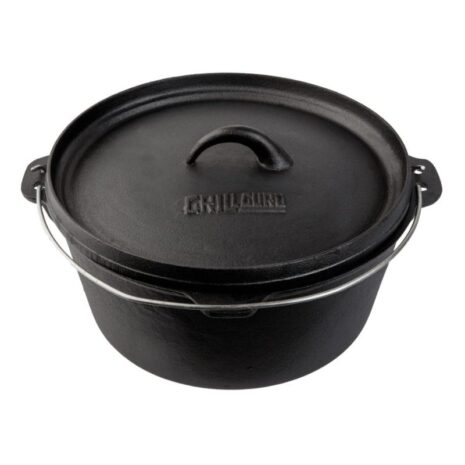 GRILL GURU CAST IRON DUTCH OVEN MEDIUM GRILL GURU CAST IRON DUTCH OVEN MEDIUM