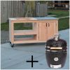 Kamado tafel douglas 150×70 kamado medium Yakiniku Kamado tafel douglas 150×70 + kamado medium Yakiniku
