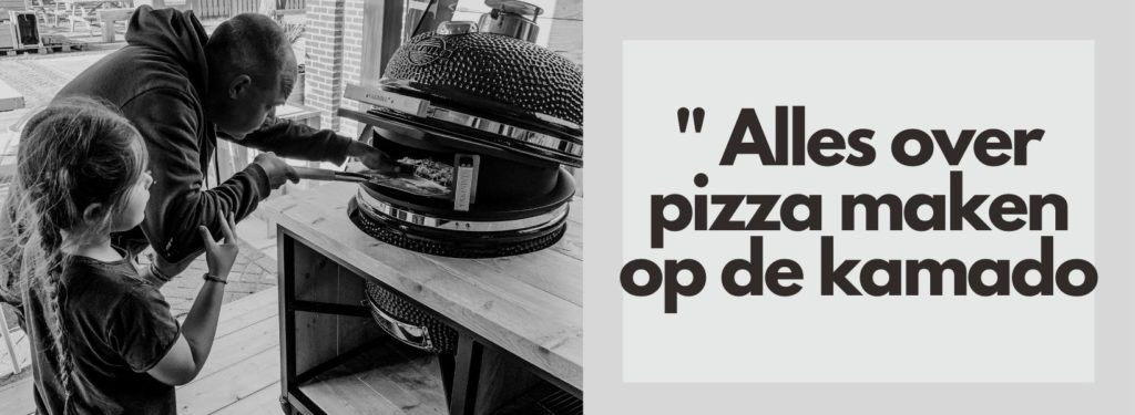 alles over pizza op de kamado