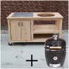 buitenkeuken douglas met tegel large kamado yakiniku zwart buitenkeuken douglas met tegel + large kamado yakiniku zwart