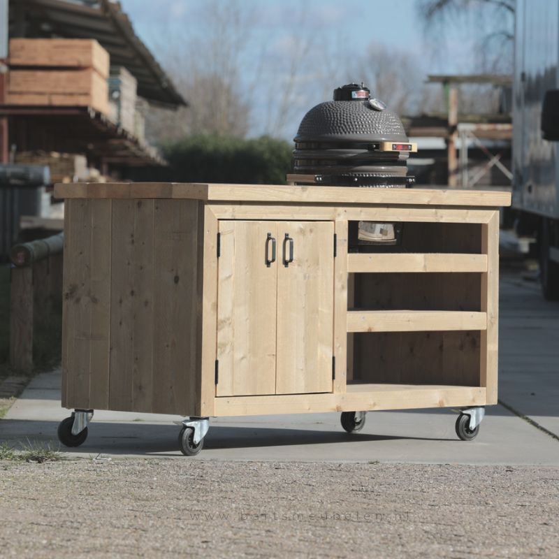 steigerhout buitenkeuken Jort op wielen steigerhout-buitenkeuken-Jort-op-wielen