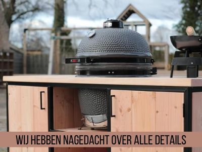 wij hebben nagedacht over alle details buitenkeukkens