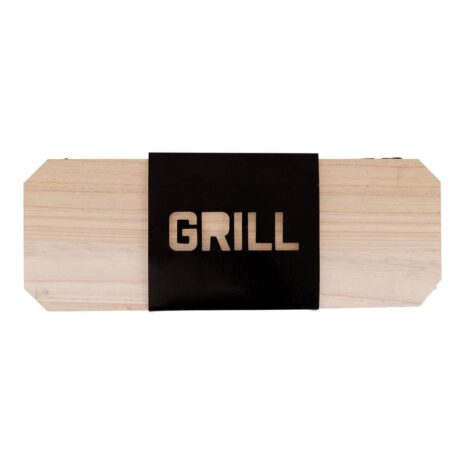 Senza Grill bbq met serveerplank bovenzijde