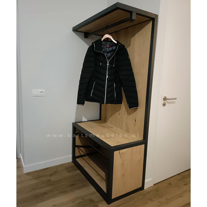 garderobekast industrieel travis bij de klant garderobekast industrieel travis bij de klant