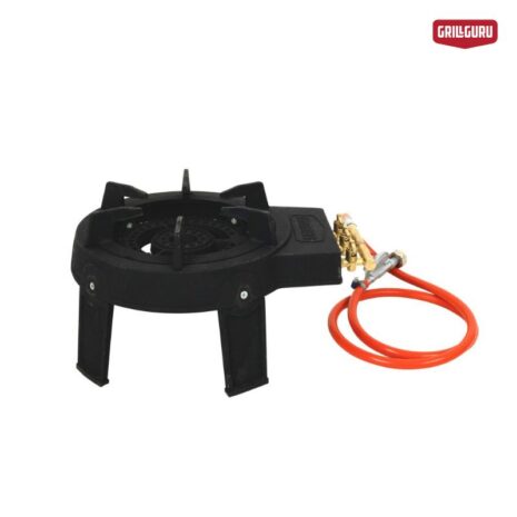 grill guru easy asia pan - wokbrander met slangen zij afbeelding