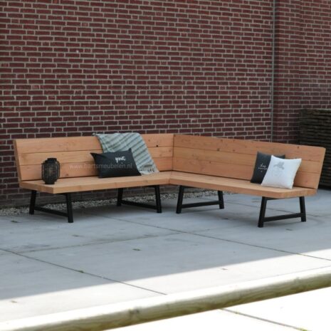 Hoekbank douglas met stalen frame roosendaal sfeerafbeelding Hoekbank douglas met stalen frame roosendaal - sfeerafbeelding