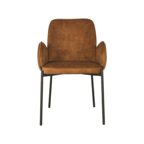 Eetkamerstoel Jari Oker Velours Eetkamerstoel Jari Oker Velours