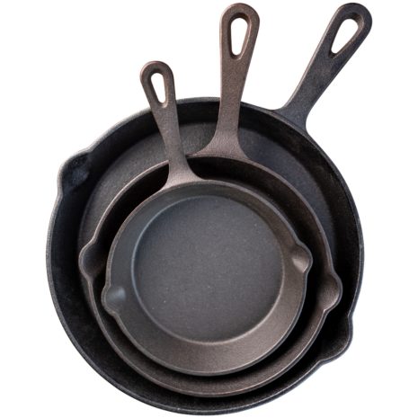 gietijzer set 3st gietijzer set 3st