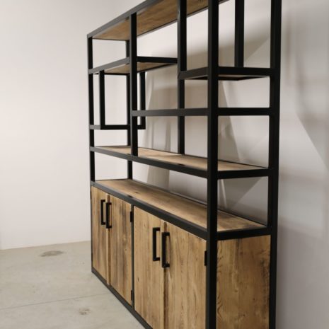 Kast industrieel jerry detail