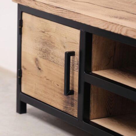 details Industrieel tv meubel Brooklyn