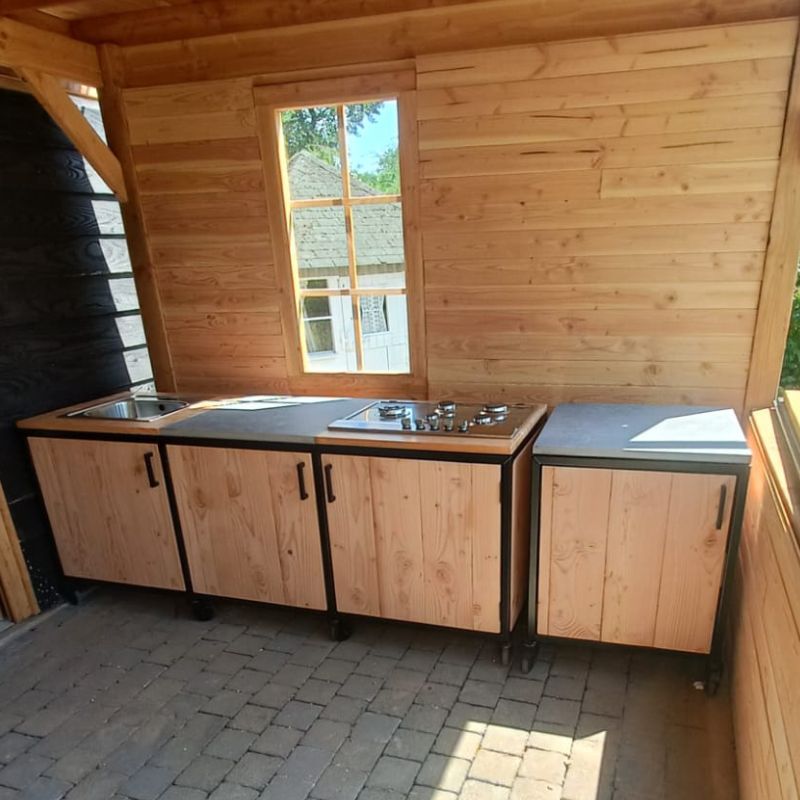 maatwerk buiten keuken op wielen - bartsmeubelen