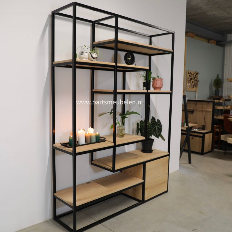 open vakkenkast industrieel 14