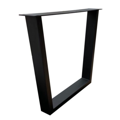 trapiezium tafelpoot met plaat