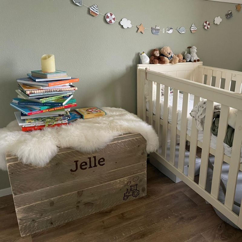 houten speelgoedkist met naam houten speelgoedkist met naam