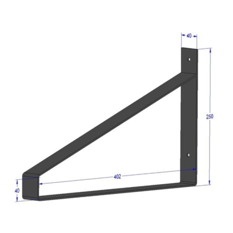 plankdrager 400mmtype1 zw