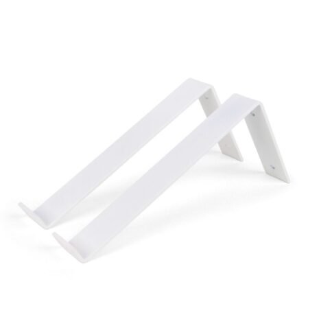 type 3 wit 250 mm witte muurbeugel 25 centimeter