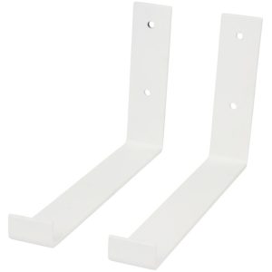 witte planksteun voor een plank van 25 cm