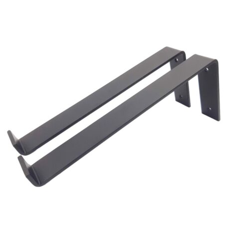 zwarte plankbeugel voor een plank van 30 cm zwarte plankbeugel voor een plank van 30 cm