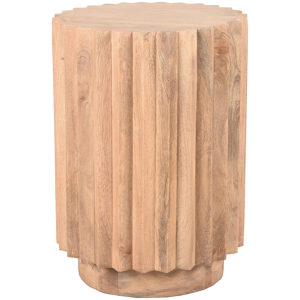 LABEL51 Bijzettafel Novan - Naturel - Mangohout