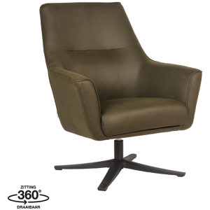 LABEL51 Fauteuil Tod - Army green - Microfiber