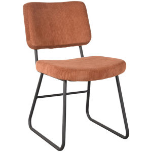 LABEL51 Eetkamerstoel Noah - Rust - Ribcord