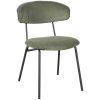 0Eetkamerstoel Zack Army Ribcord 53x59x79 Cm Perspectief