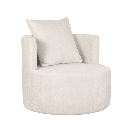 0Fauteuil Evy 90cm Creme Elegance Perspectief