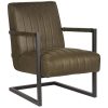 0Fauteuil Milo Army Microvezel 62x80x86 cm Perspectief