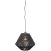0Hanglamp Ibiza Diamond 1 Lichts Zwart 25x25x150 Cm Voorkant 0Hanglamp Ibiza Diamond 1 Lichts Zwart 25x25x150 Cm Voorkant