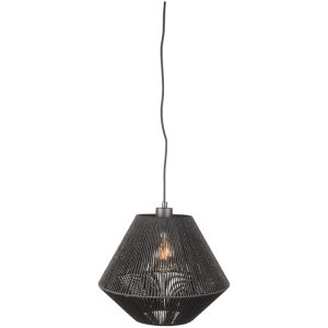 LABEL51 Hanglamp Ibiza - Zwart - Jute - 1-Lichts