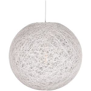 LABEL51 Hanglamp Twist - Wit - Vlas - XL