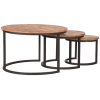0salontafel set triplet rough mangohout zwart metaal 70x70x44 cm perspectief 0salontafel set triplet rough mangohout zwart metaal 70x70x44 cm perspectief