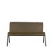 1Eetkamerbank Matz Army Microvezel 145x62x86 cm Voorkant 1Eetkamerbank Matz Army Microvezel 145x62x86 cm Voorkant