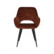 1Eetkamerstoel Chair Fer Rust Velours 60x59x87 cm Vooraanzicht 1