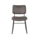 1Eetkamerstoel Noah Antraciet Micro Suede 47x61x85 cm Voorkant 1Eetkamerstoel Noah Antraciet Micro Suede 47x61x85 cm Voorkant