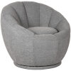 1Fauteuil Crown Grijs Boucle 83x77x72 cm Perspectief 1