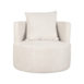 1Fauteuil Evy 90cm Creme Elegance Voorkant
