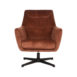 1Fauteuil Toby Rust Velours 75x80x85 cm Voorkant 1Fauteuil Toby Rust Velours 75x80x85 cm Voorkant