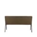 2Eetkamerbank Matz Army Microvezel 145x62x86 cm Achterkant 2Eetkamerbank Matz Army Microvezel 145x62x86 cm Achterkant