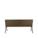 2Eetkamerbank Matz Army Microvezel 175x62x86 cm Achterkant 2Eetkamerbank Matz Army Microvezel 175x62x86 cm Achterkant