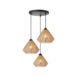 2Hanglamp Ibiza Diamant 3 Lichts Naturel Jute 30x30x125 cm 1 2Hanglamp Ibiza Diamant 3 Lichts Naturel Jute 30x30x125 cm 1